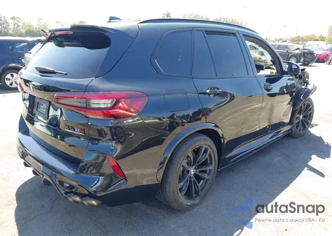 2020 BMW X5 M Competition z USA, uszkodzony, nr VIN 5YMJU0C08L9C65666